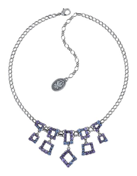 Konplott - Mytrix (II) - lila, antique silver, necklace