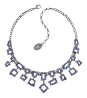 Konplott - Mytrix (II) - lila, antique silver, necklace...
