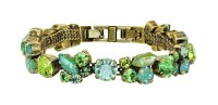 Konplott - Ballroom - green, antique brass, bracelet