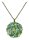 Konplott - Ballroom - green, antique brass, necklace pendant
