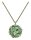 Konplott - Ballroom - green, antique brass, necklace pendant
