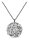 Konplott - Ballroom - white, antique silver, necklace pendant