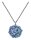 Konplott - Ballroom - blue, antique silver, necklace pendant