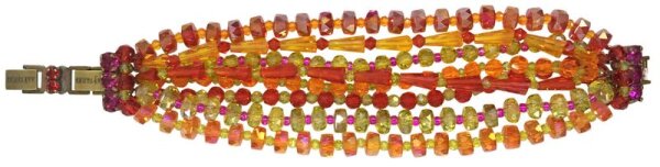 Konplott - Bead Snake Jelly - Multifarben, Antikkupfer, Armband