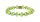 Konplott - Bead Snake Jelly - Grün, Antikmessing, Armband auf Gummiband