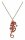Konplott - Beach to Bar - coralline, antique brass, necklace pendant