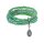 Konplott - Petit Glamour dAfrique - green, antique silver, bracelet elastic