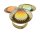 Konplott - Honey Drops in Space - Multifarben, helles Antikmessing, Ring