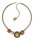 Konplott - Honey Drops in Space - multi, Light antique brass, necklace