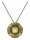 Konplott - Honey Drops in Space - multi, Light antique brass, necklace pendant, long