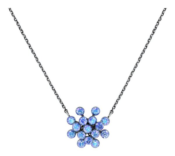 Konplott - Magic Fireball CLASSIC - blue/lila, antique silver, necklace pendant
