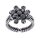 Konplott - Magic Fireball MINI - black, antique silver, ring