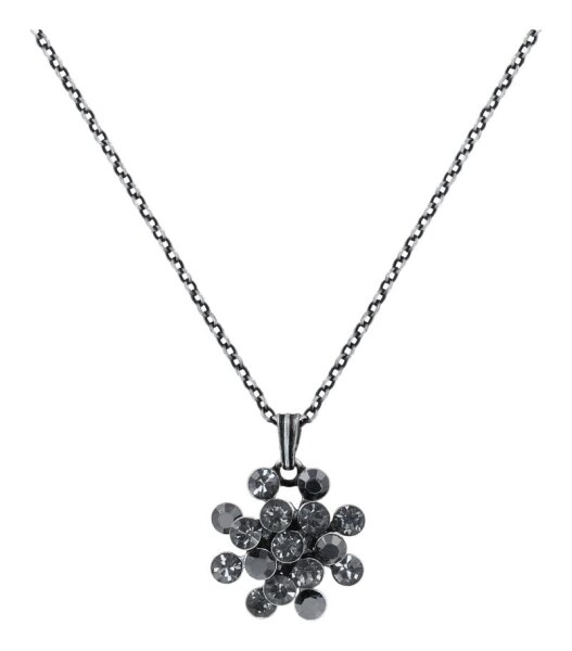 Konplott - Magic Fireball MINI - black, antique silver, necklace pendant