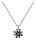 Konplott - Magic Fireball MINI - dark lila, antique silver, necklace pendant