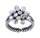 Konplott - Magic Fireball MINI - white/lila, antique silver, ring