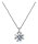 Konplott - Magic Fireball MINI - white/lila, antique silver, necklace pendant