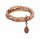 Konplott - Petit Glamour dAfrique - brown, antique copper, bracelet elastic