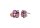 Konplott - Jelly Star - Rosa, Antiksilber, Ohrringe mit Stecker