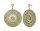 Konplott - Shades of Light - brass, antique brass, earring stud dangling