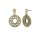 Konplott - Shades of Light - brass, antique brass, earring stud dangling