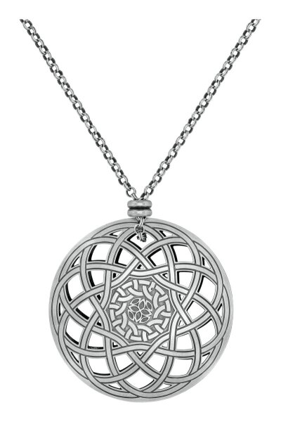 Konplott - Shades of Light - silver, antique silver, necklace pendant