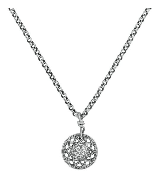 Konplott - Shades of Light - silver, antique silver, necklace pendant