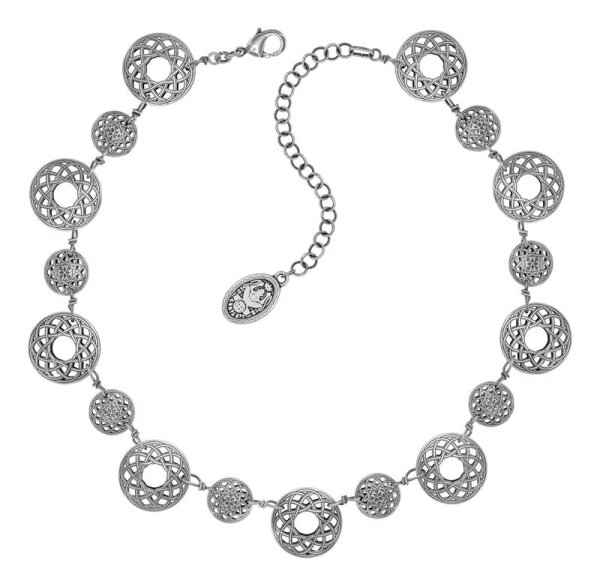 Konplott - Shades of Light - silver, antique silver, necklace collier