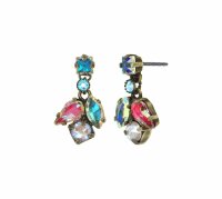 Konplott - Ballroom - Multifarben, Antikmessing, Ohrringe...