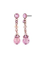 Konplott - Daily Desire - pink, antique copper, earring...