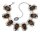 Konplott - To The Max - brown, antique silver, necklace choker-collier