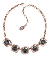 Konplott - To The Max - grey, antique copper, necklace