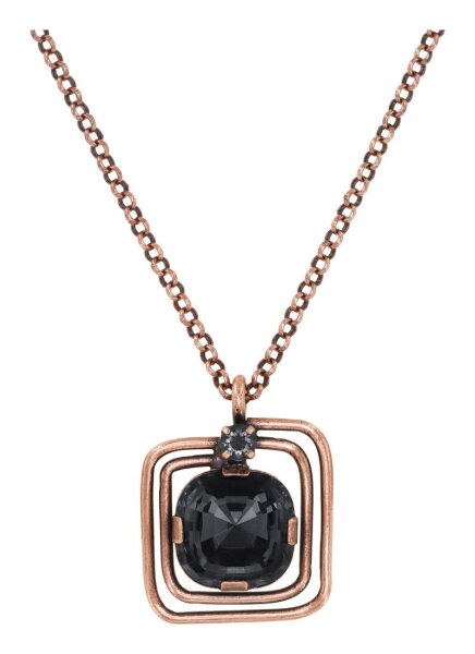 Konplott - To The Max - grey, antique copper, necklace pendant, long