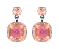 Konplott - To The Max - pink, antique silver, earring...