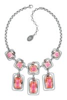 Konplott - To The Max - pink, antique silver, necklace