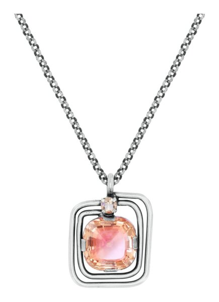 Konplott - To The Max - pink, antique silver, necklace pendant, long