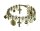 Konplott - Love, Hope and Destiny - white, antique brass, bracelet
