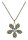 Konplott - Clubbing Bugs - white, antique brass, necklace pendant