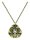 Konplott - Clubbing Bugs - white, antique brass, necklace pendant