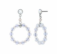 Konplott - Bead Snake Jelly - white, antique silver,...
