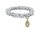 Konplott - Unchained - silver, antique brass, bracelet elastic