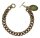 Konplott - Unchained - brown, antique brass, necklace