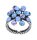 Konplott - Magic Fireball CLASSIC - Blau, Antiksilber, Ring
