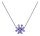 Konplott - Magic Fireball CLASSIC - lila, antique silver, necklace pendant