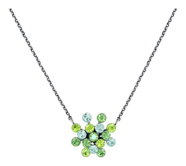 Konplott - Magic Fireball CLASSIC - green, antique silver, necklace pendant