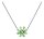 Konplott - Magic Fireball CLASSIC - green, antique silver, necklace pendant