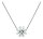 Konplott - Magic Fireball CLASSIC - white, antique silver, necklace pendant