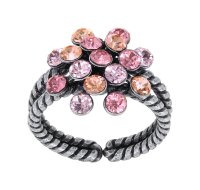 Konplott - Magic Fireball MINI - pink, antique silver, ring