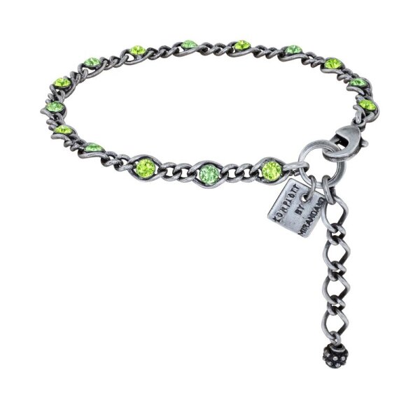 Konplott - Magic Fireball MINI - green, antique silver, bracelet