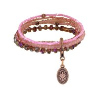 Konplott - Petit Glamour dAfrique - pink, antique copper,...
