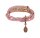 Konplott - Petit Glamour dAfrique - Rosa, Antikkupfer, Armband auf Gummiband